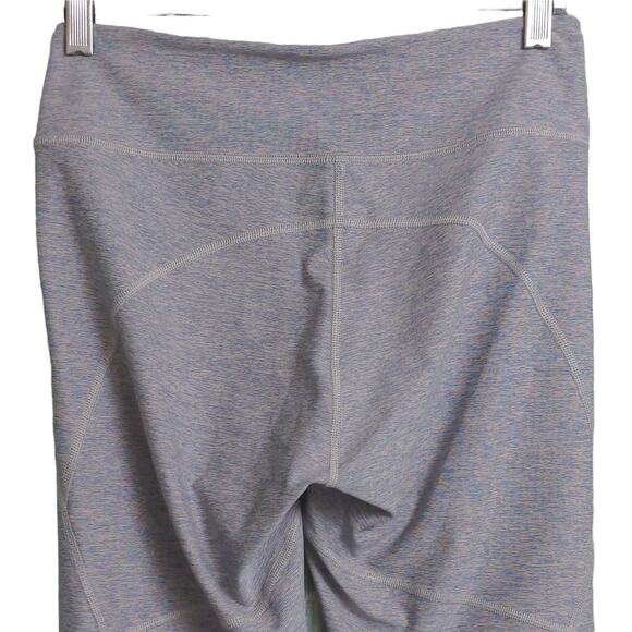 Outdoor Voices Leggings Gray Periwinkle Mid Rise Stretch Full Length Pocket M - Picture 5 of 9